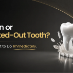 Broken or Knocked-Out Tooth Here's What to Do Immediately
